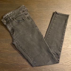 Black American Eagle Jeggings Size 6 Short